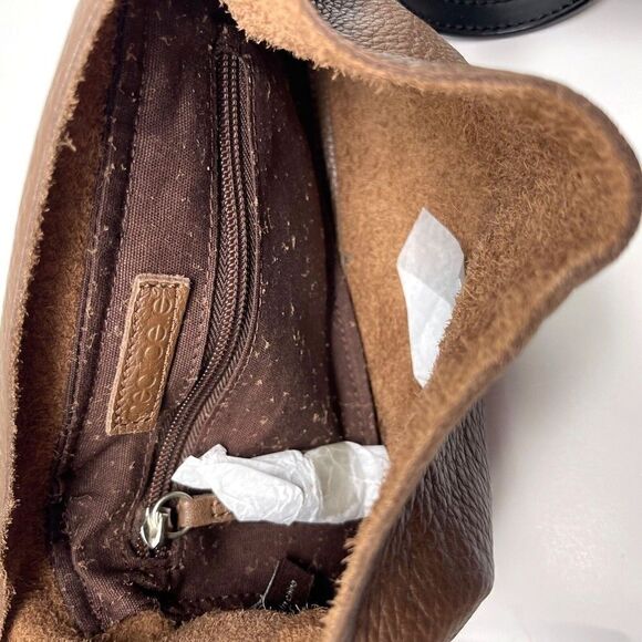 NWT! Linea Pelle collection brown leather purse NWT Supper soft BoxW - Picture 4 of 4